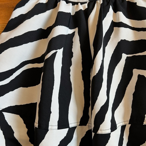 Express Zebra Print Skirt - Picture 3 of 5